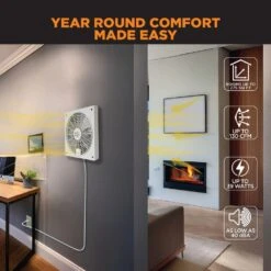 Through The Wall 2-Speed With Airflow Adapter Room To Room Fan 8 Through The Wall 2-Speed With Airflow Adapter Room To Room Fan -Fire Place Store thruwall grow room ventilation tw408 4f 1000