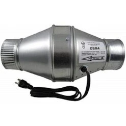 100 CFM Duct Booster Fan For 4 In. Flex Or Metal Duct