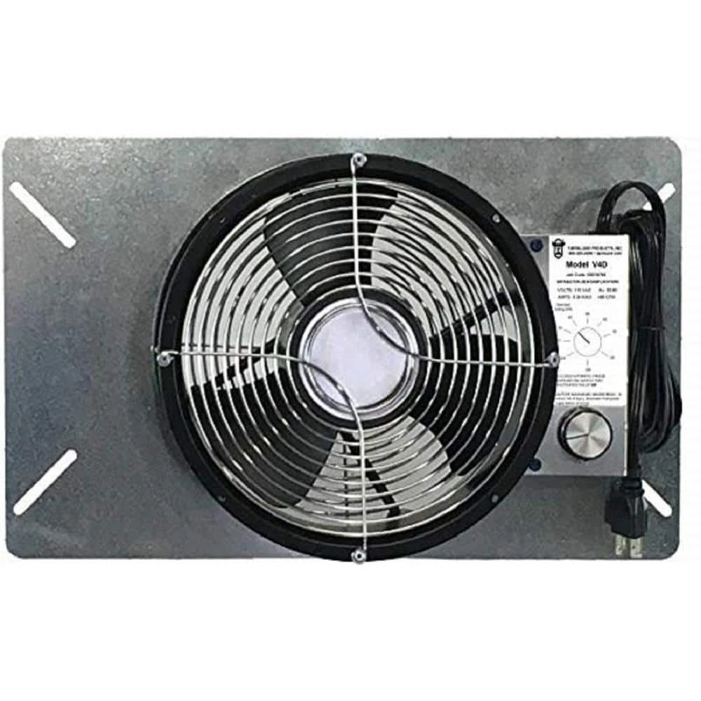 18 In. X 4 In. X 11 In. Moisture Mold Reducing UnderAire Crawlspace Ventilator Fan 1 18 In. X 4 In. X 11 In. Moisture Mold Reducing UnderAire Crawlspace Ventilator Fan
