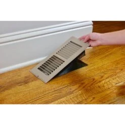 4 In. X 10 In. Floor Register Trap (2-Pack) 10 4 In. X 10 In. Floor Register Trap (2-Pack) -Fire Place Store truaire registers grilles h150trap04x10 1f 1000