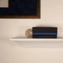 Contemporary 60 In. X 3.75 In. Paint Grade Cap-Shelf Mantel -Fire Place Store unfinished builders choice mantel shelves mtcosp5 4f 1000