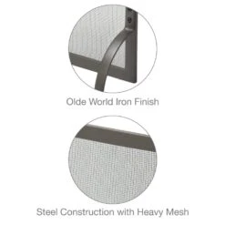 Olde World Iron 44 In. W Single-Panel Fireplace Screen -Fire Place Store uniflame fireplace screens s 1156 1f 1000