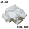 Ceramic Bulk Fiber (6-8# Densities 2300F) 24L X 18W X 18H 25 Lbs (R-Value 56.75) Box For Chimney And Furnace Insulation