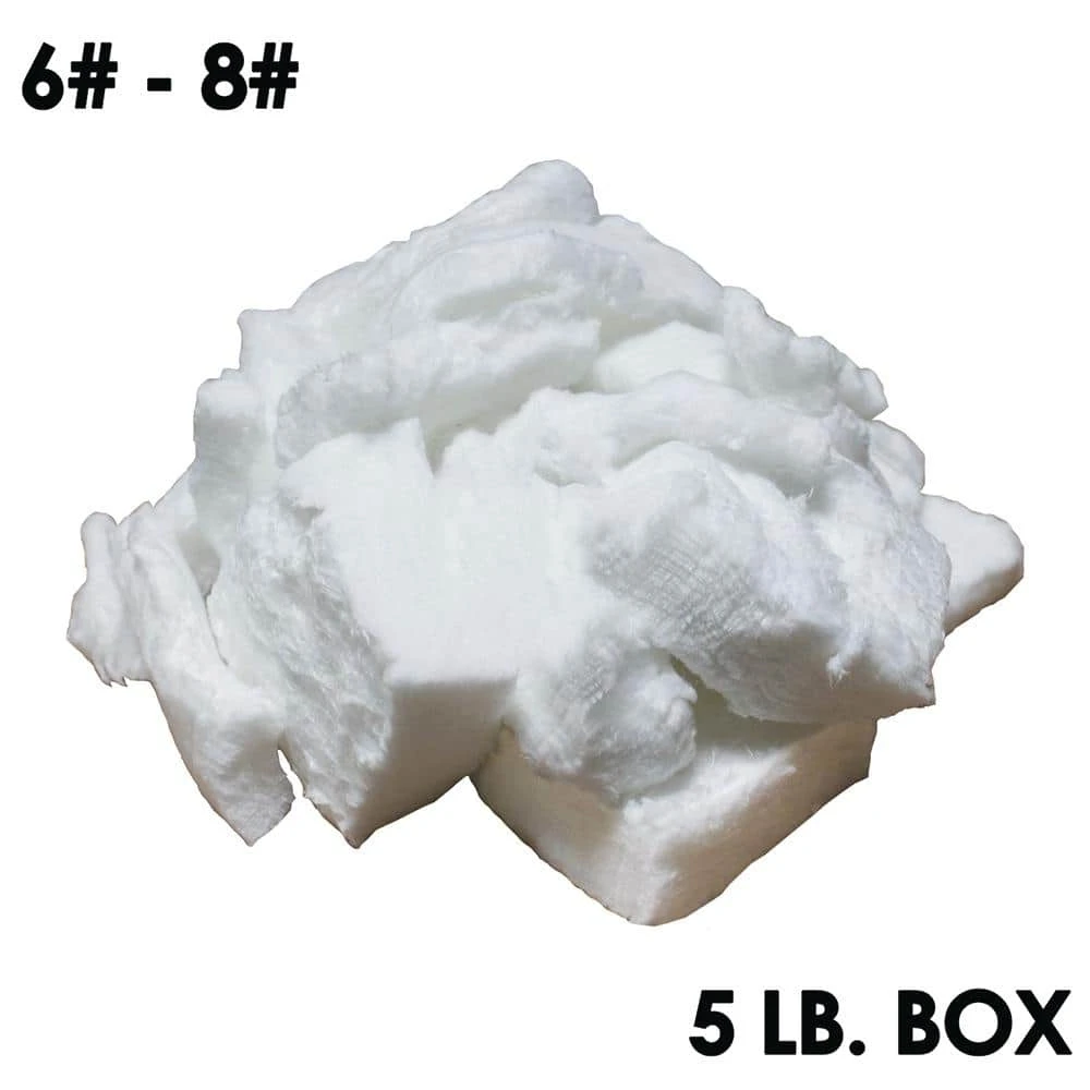 Ceramic Bulk Fiber (6-8# Densities 2300°F) 12 In. L X 12 In. W X 12 In. H, 5 Box For Chimney And Furnace Insulation 1 Ceramic Bulk Fiber (6-8# Densities 2300°F) 12 In. L X 12 In. W X 12 In. H, 5 Box For Chimney And Furnace Insulation