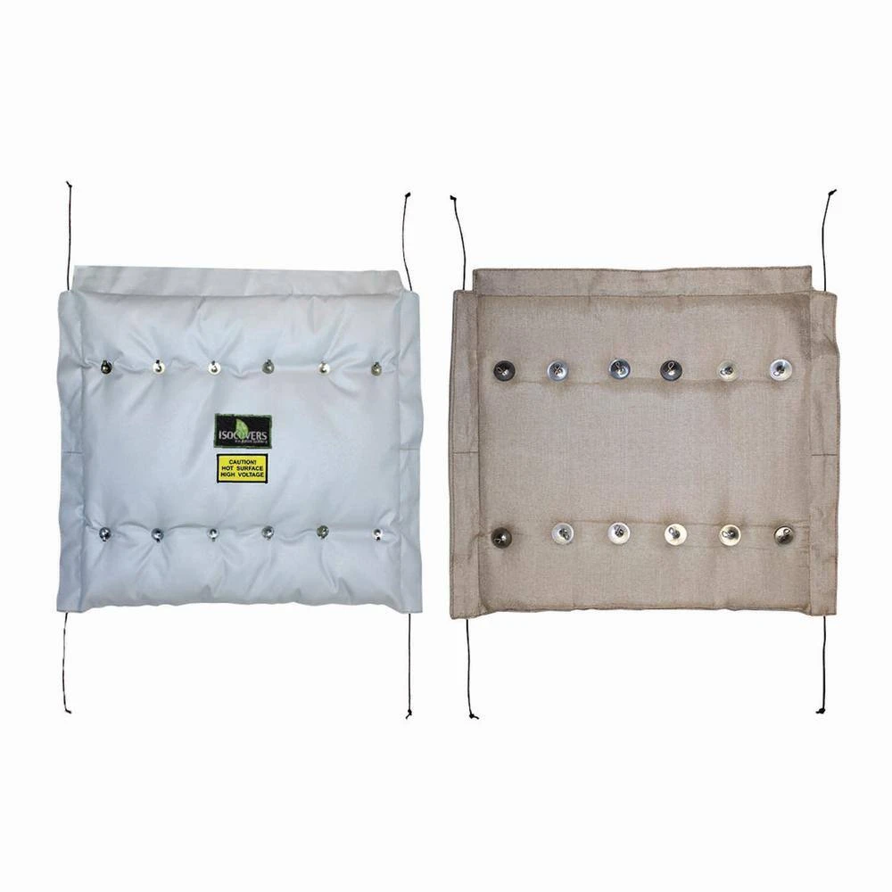 Isocovers Iso-Wrap 24 In. X 6 In. Insulation For Pipes And Flanges 2 Isocovers Iso-Wrap 24 In. X 6 In. Insulation For Pipes And Flanges - Image 2