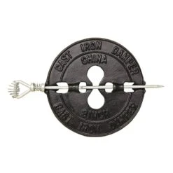 8 In. Cast Iron Damper For Wood Stoves