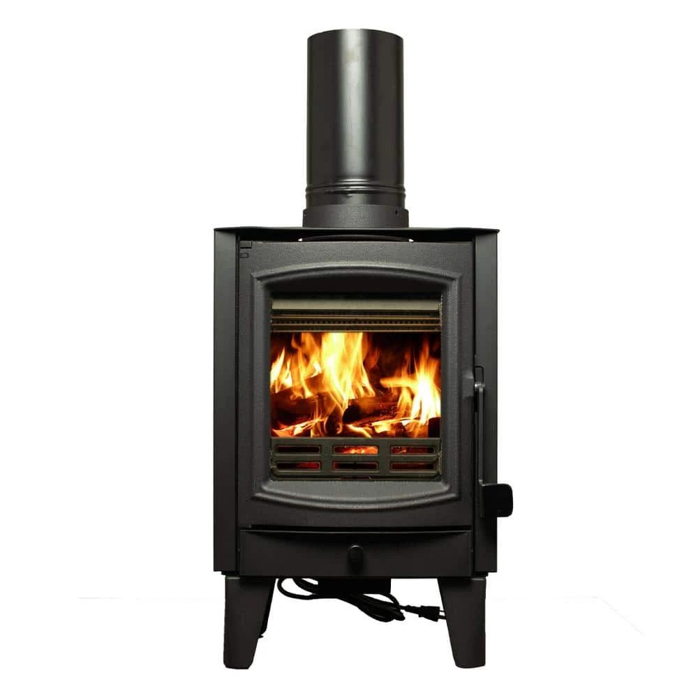 US Stove 750 Sq. Ft. Tiny Wood Stove, 75% EFF 1 US Stove 750 Sq. Ft. Tiny Wood Stove, 75% EFF