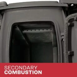 US Stove 900 Sq. Ft. Cast Iron Wood Stove With Side Tables -Fire Place Store us stove wood stoves us1261e kit 76 1000