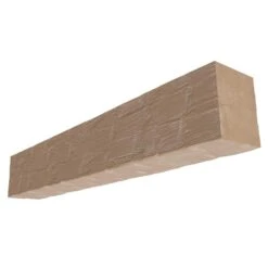 Heritage Timber Reclaimed Axed Cut 84 In. W X 9.5 In. D X 7.5 In. H Cap-Shelf Mantel