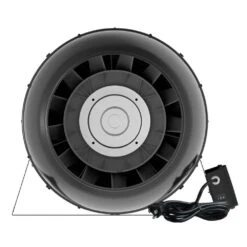 1050 CFM Power 12-3/8 In. Energy Efficient Metal Mixed Flow Inline Fan -Fire Place Store vents grow room ventilation tt silent m 315 66 1000