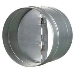 8 In. Galvanized Back-Draft Damper With Rubber Seal -Fire Place Store vents us dampers kom 200 u 44 1000
