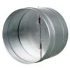 12-3/8 In. Galvanized Back-Draft Damper With Rubber Seal