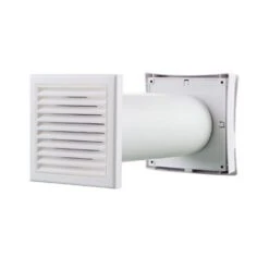 4 In. Wall Through Natural Ventilation Kit For Passive Fresh Air With Extendable ABS Plastic Ducting 10 4 In. Wall Through Natural Ventilation Kit For Passive Fresh Air With Extendable ABS Plastic Ducting -Fire Place Store vents us grow room ventilation ps 101 66 1000