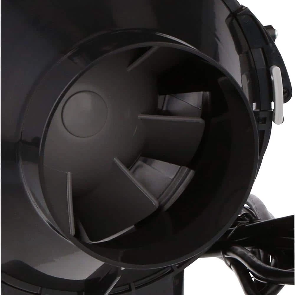 210 CFM 4 In. Mixed Flow In-Line Ventilation Exhaust Duct Fan 2 210 CFM 4 In. Mixed Flow In-Line Ventilation Exhaust Duct Fan - Image 2