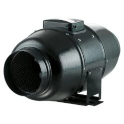 128 CFM Power 4 In. Quiet Energy Efficient Metal Mixed Flow In-Line Duct Fan