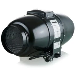 327 CFM Power 6 In. Quiet Energy Efficient Metal Mixed Flow In-Line Duct Fan -Fire Place Store vents us grow room ventilation tt silent m 150 4f 1000