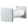 80 CFM Wall-Through Exhaust Fan With 5 In. Duct - Garage Ventilation Kit - LD Series