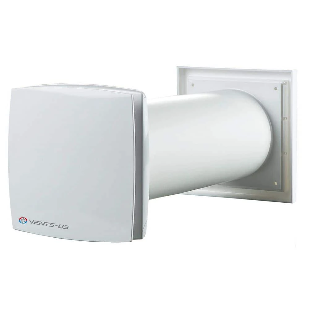 80 CFM Wall-Through Exhaust Fan With 5 In. Duct - Garage Ventilation Kit - LD Series 1 80 CFM Wall-Through Exhaust Fan With 5 In. Duct - Garage Ventilation Kit - LD Series