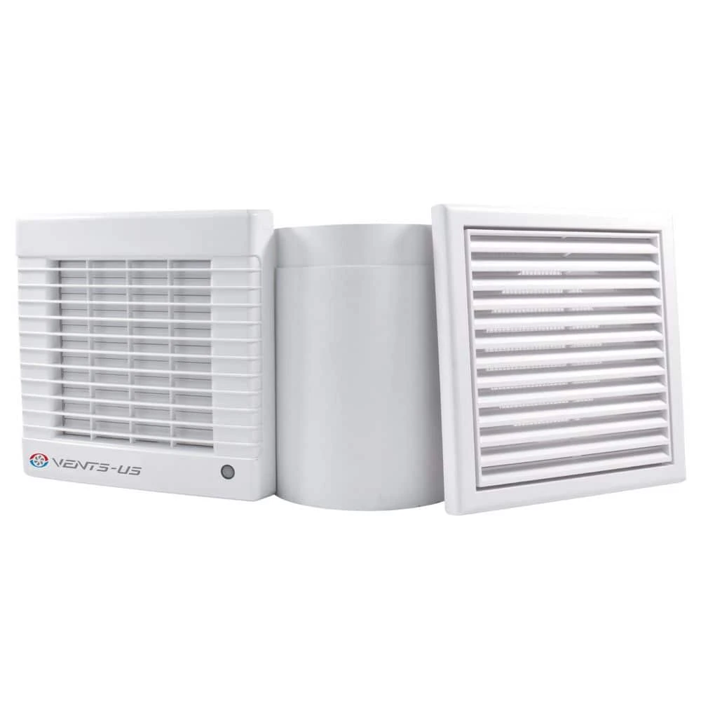 180 CFM Wall-Through Exhaust Fan - Garage Ventilation Kit With 6 In. Duct 4 180 CFM Wall-Through Exhaust Fan - Garage Ventilation Kit With 6 In. Duct - Image 4