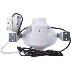 Dryer Booster Fan With Pressure Sensor - 5 In. Duct Fan 235 CFM 17 Dryer Booster Fan With Pressure Sensor - 5 In. Duct Fan 235 CFM -Fire Place Store vents us grow room ventilation vents vk 125 ps 44 1000