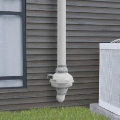 6-4.5 In. Radon Fan Installation Kit, Quiet 380 CFM Radon Mitigation Fan System Kit With 2-Couplers, Pressure Indicator -Fire Place Store vevor grow room ventilation dfstj6inch38v4lndv1 31 1000