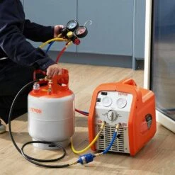 Refrigerant Recovery Tank With Float Switch-30 Lb. Capacity AC Recovery Tank, Reusable Recovery Tank HVAC -Fire Place Store vevor hvac tools lmhsgdfdk1430b9gdv0 0115 31 1000