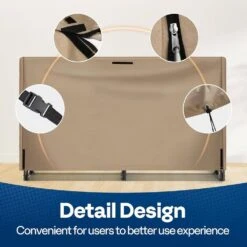 6 Ft. Heavy Duty 600D Oxford Log Rack Cover With Zipper -Fire Place Store vivohome firewood racks vh1489 1f 1000