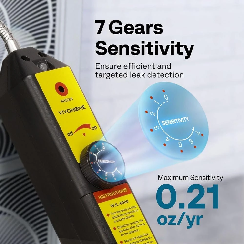 HVAC Refrigerator Freon Leak Detector 5 HVAC Refrigerator Freon Leak Detector - Image 5