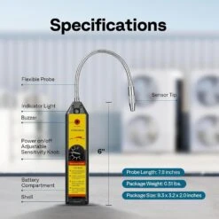 HVAC Refrigerator Freon Leak Detector 13 HVAC Refrigerator Freon Leak Detector -Fire Place Store vivohome hvac tools vh1465 76 1000