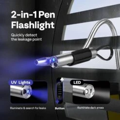 HVAC Refrigerant Freon Leak Detector With LED Light -Fire Place Store vivohome hvac tools vh1466 1f 1000