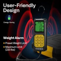 220 Lbs Digital Electronic Refrigerant Scale With Separate Auto-Dosing Charge Valve For Freon Recover Charge 12 220 Lbs Digital Electronic Refrigerant Scale With Separate Auto-Dosing Charge Valve For Freon Recover Charge -Fire Place Store vivohome hvac tools vh1746 1f 1000