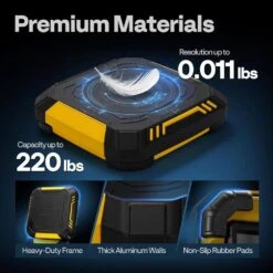 220 Lbs Digital Electronic Refrigerant Scale With Separate Auto-Dosing Charge Valve For Freon Recover Charge 13 220 Lbs Digital Electronic Refrigerant Scale With Separate Auto-Dosing Charge Valve For Freon Recover Charge -Fire Place Store vivohome hvac tools vh1746 44 1000