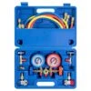 3-Way AC Diagnostic Manifold Gauge Set With 5 Ft. Hose For R134a R12 R22 R502 Refrigerant
