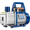 110-Volt 1/3 HP 4 CFM Single Stage Rotary Vane HVAC Vacuum Pump With Oil Bottle