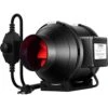 4 In. 190 CFM Inline Duct Fan With Variable Speed Controller