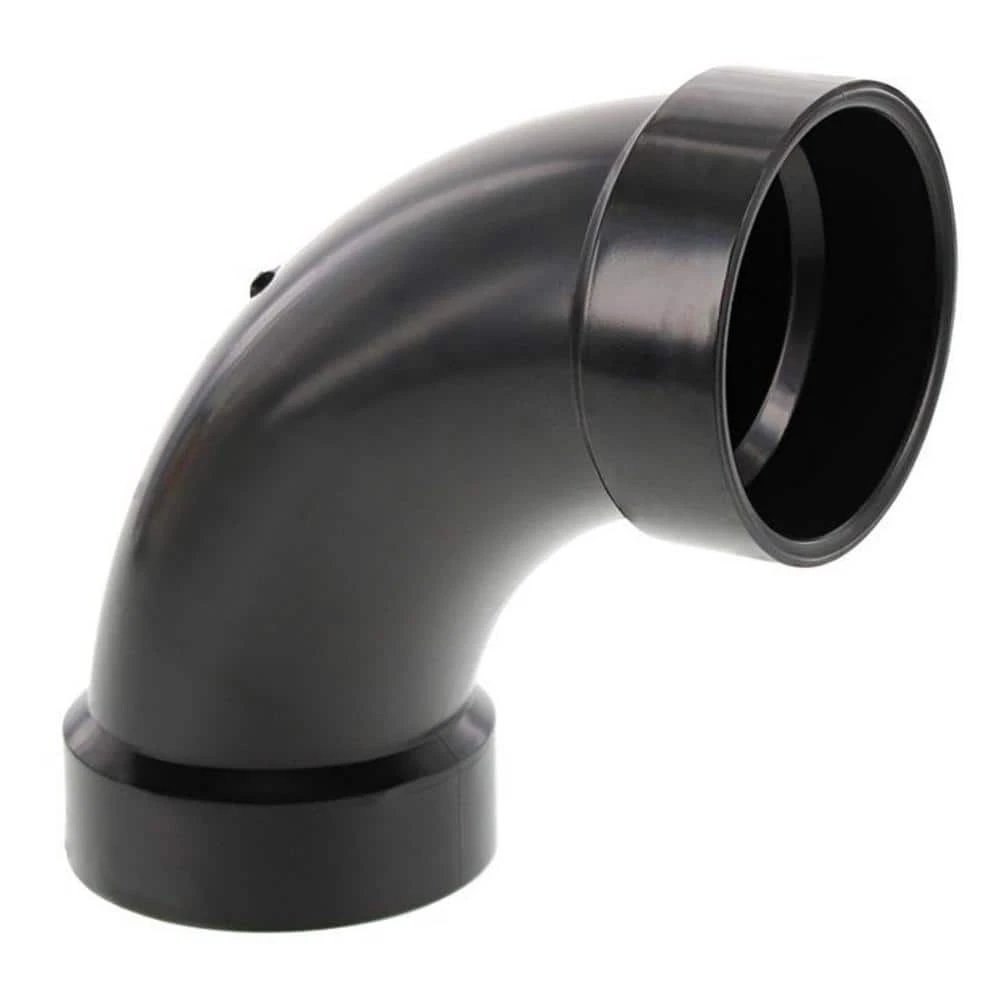 3 In. PVC FGV 90-Degree Long Elbow HXH 1 3 In. PVC FGV 90-Degree Long Elbow HXH