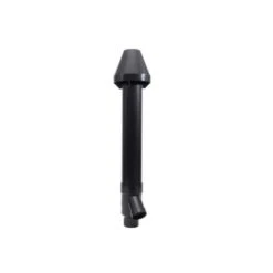 2 In. X 28 In. PVC FGV Concentric Vent Kit In Black