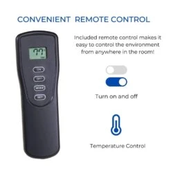 Dual Fuel Ventless Gas Fireplace - 26,000 BTU, Remote Control, Walnut Finish -Fire Place Store walnut duluth forge gas fireplaces 170154 1f 1000