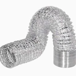 3 In. X 25 Ft. Fire-Rated Flexible Aluminum Duct For HVAC Ventilation-High Temp Resistance & Easy Installation​ -Fire Place Store wellco flexible ductwork clb325 44 1000