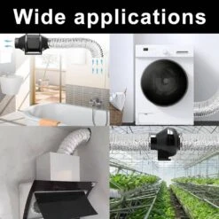 3 In. X 25 Ft. Fire-Rated Flexible Aluminum Duct For HVAC Ventilation-High Temp Resistance & Easy Installation​ -Fire Place Store wellco flexible ductwork clb325 4f 1000