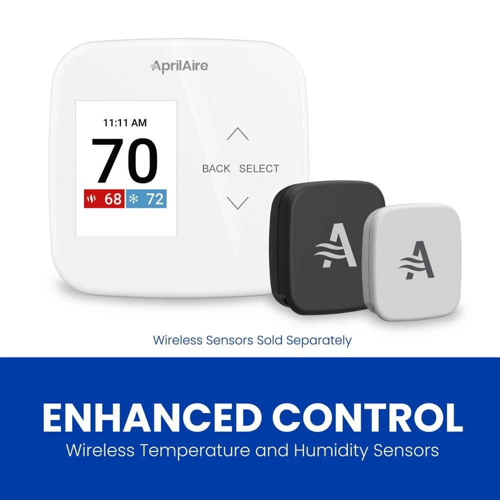 7-Day Universal Wi-Fi Programmable Thermostat With LCD Screen, Temperature Sensor, Humidity/Ventilation Control 5 7-Day Universal Wi-Fi Programmable Thermostat With LCD Screen, Temperature Sensor, Humidity/Ventilation Control - Image 5