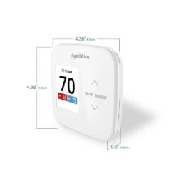 7-Day Universal Wi-Fi Programmable Thermostat With LCD Screen, Temperature Sensor, Humidity/Ventilation Control 25 7-Day Universal Wi-Fi Programmable Thermostat With LCD Screen, Temperature Sensor, Humidity/Ventilation Control -Fire Place Store white aprilaire programmable thermostats s86wmupr fa 1000