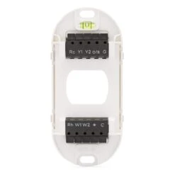 7-Day Smart Programmable Thermostat -Fire Place Store white black wyze programmable thermostats wtherm 4f 1000