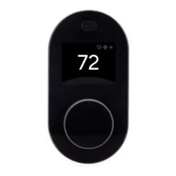 7-Day Smart Programmable Thermostat -Fire Place Store white black wyze programmable thermostats wtherm fa 1000