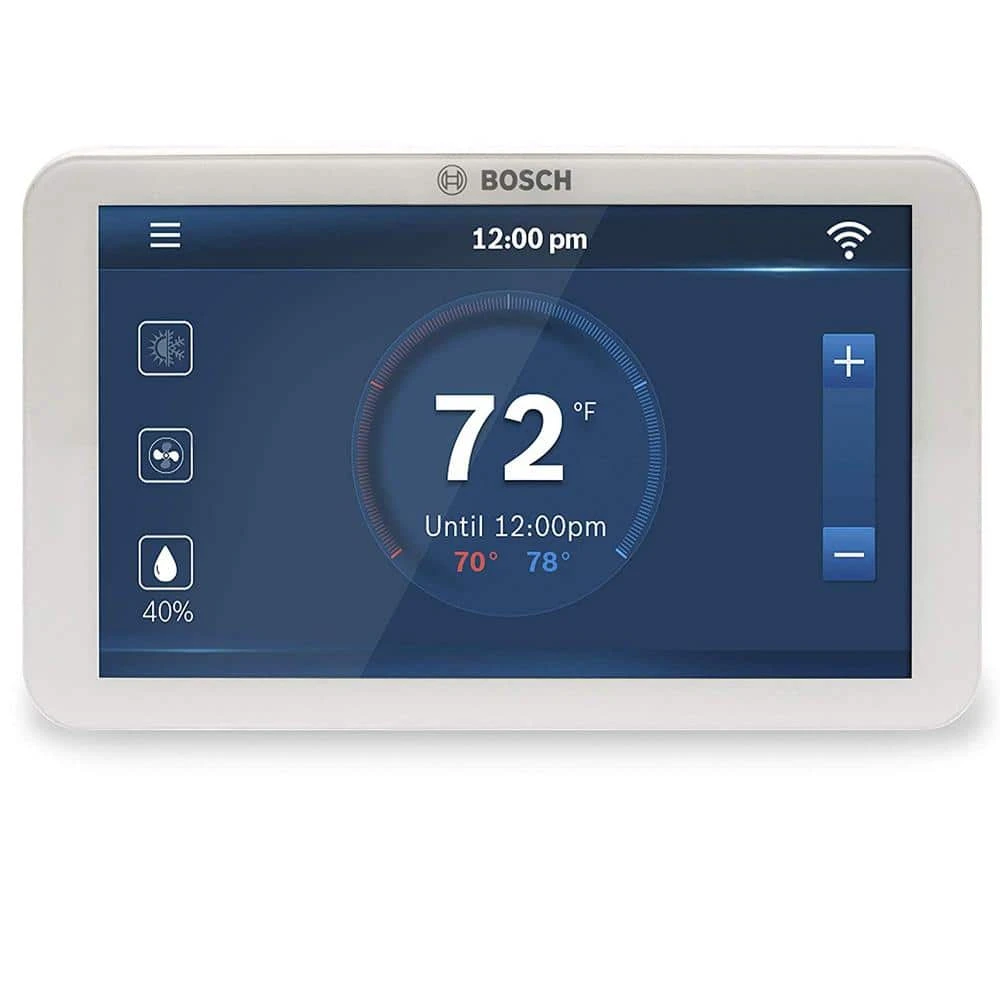 Bosch BCC100 Connected Control 7-Day Wi-Fi Internet 4-Stage Programmable Color Touchscreen Thermostat With Weather Access 1 Bosch BCC100 Connected Control 7-Day Wi-Fi Internet 4-Stage Programmable Color Touchscreen Thermostat With Weather Access