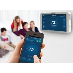 Bosch BCC100 Connected Control 7-Day Wi-Fi Internet 4-Stage Programmable Color Touchscreen Thermostat With Weather Access 21 Bosch BCC100 Connected Control 7-Day Wi-Fi Internet 4-Stage Programmable Color Touchscreen Thermostat With Weather Access -Fire Place Store white bosch programmable thermostats bcc 100 c3 1000