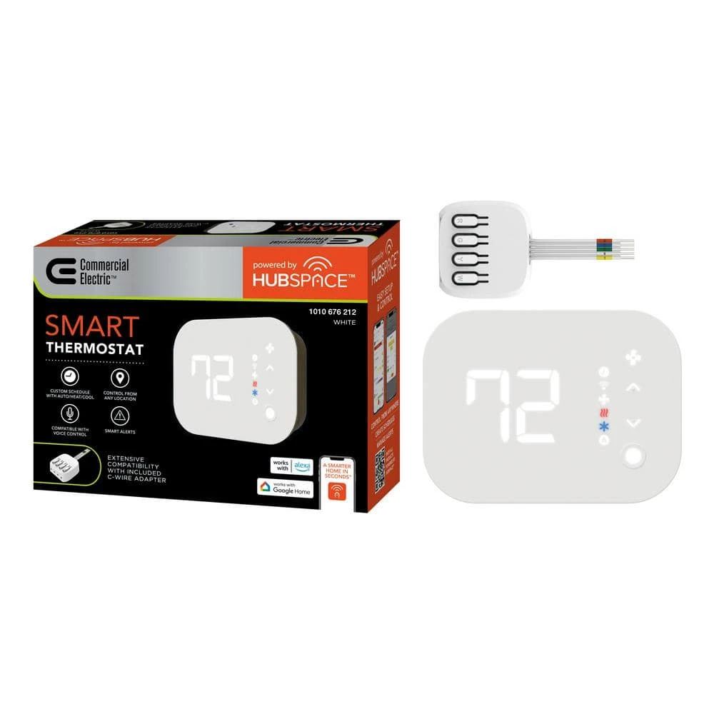 Wi-Fi And Bluetooth Enabled Smart Programmable Thermostat With Schedules Powered By Hubspace 11 Wi-Fi And Bluetooth Enabled Smart Programmable Thermostat With Schedules Powered By Hubspace - Image 11