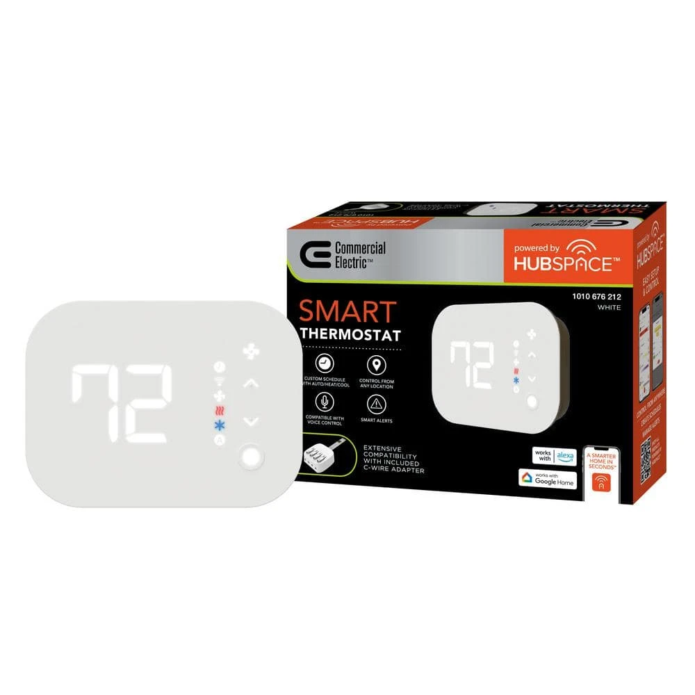 Wi-Fi And Bluetooth Enabled Smart Programmable Thermostat With Schedules Powered By Hubspace 14 Wi-Fi And Bluetooth Enabled Smart Programmable Thermostat With Schedules Powered By Hubspace - Image 14