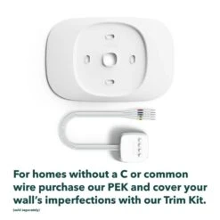 Smart Thermostat Essential Learning Programmable Thermostat -Fire Place Store white ecobee programmable thermostats eb state7 01 fa 1000