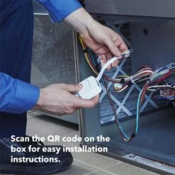 Power Extender Kit C-Wire Adapter -Fire Place Store white ecobee thermostat adapters eb pek2 01 44 1000